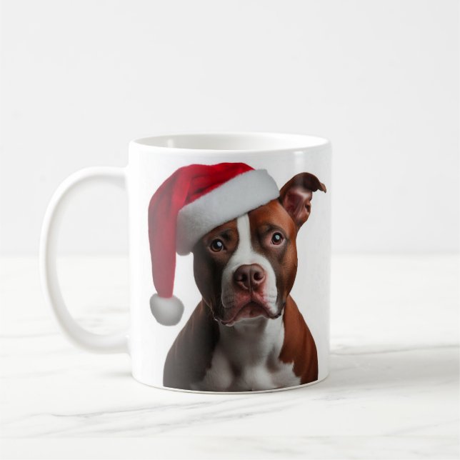 Weihnachtsbaumstier Kaffeemaschine Tasse (Links)