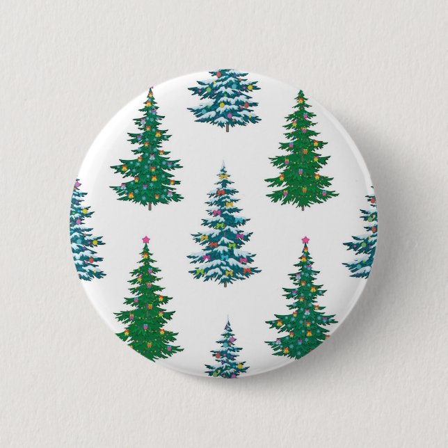 Weihnachtsbaumstruktur Button (Vorderseite)