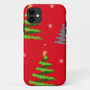 Weihnachtsbaumstruktur Case-Mate iPhone Hülle