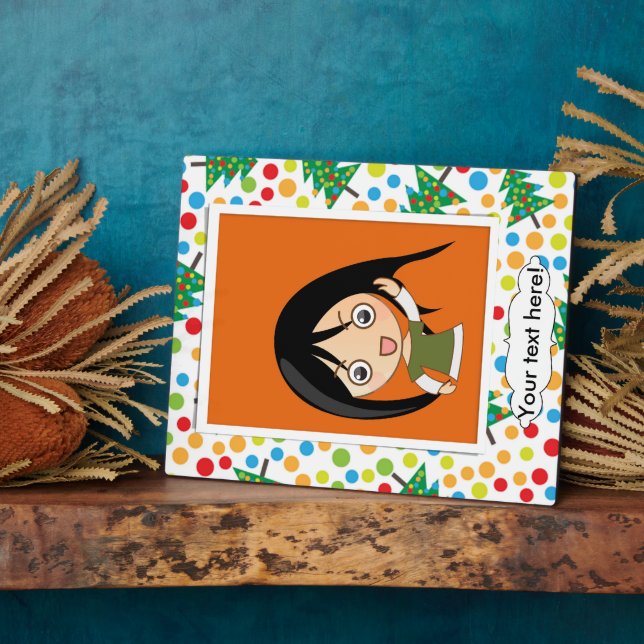 Weihnachtsbaumstruktur Fotoplatte (Seite)