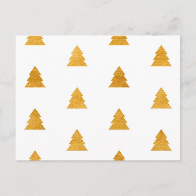 Weihnachtsbaumstruktur Postkarte (Vorderseite)