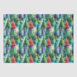 Weihnachtsbaumstruktur Seidenpapier