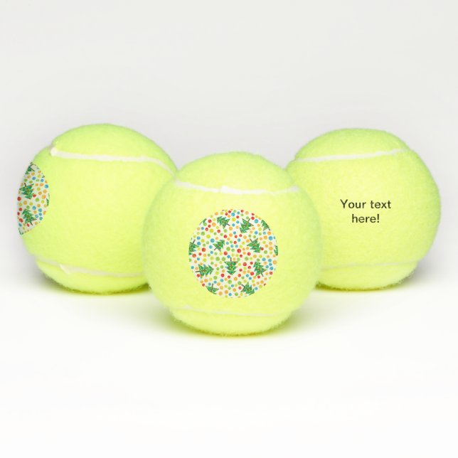 Weihnachtsbaumstruktur Tennisbälle (Multi)