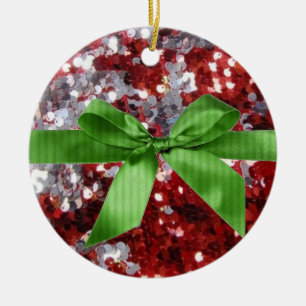 Weihnachtsbaumvorlage für Fotos Keramikornament