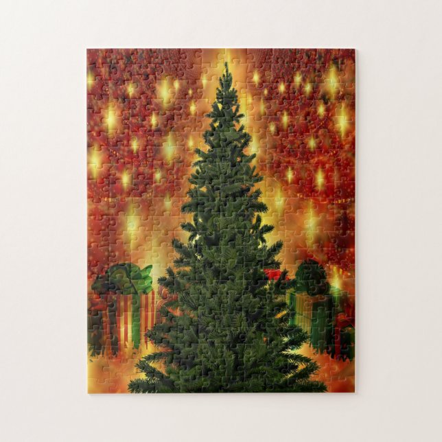 Weihnachtsbaumwand Puzzle (Vertikal)