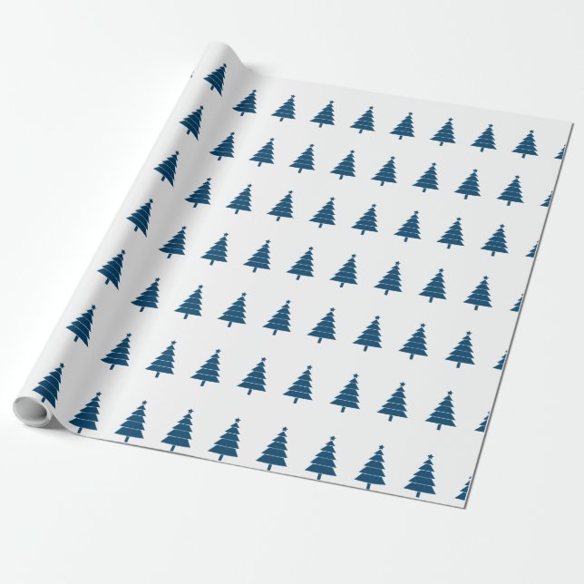 Weihnachtsbaumwrapping Paper Geschenkpapier (Ungerollt)