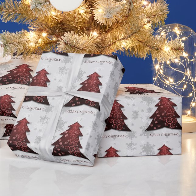 Weihnachtsbaumwrapping Paper Geschenkpapier (Feiertage)