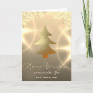 Weihnachtsbaumzweige, Pine Tree Corporate Feiertagskarte