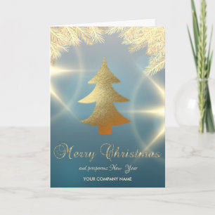 Weihnachtsbaumzweige, Unternehmen Feiertagskarte