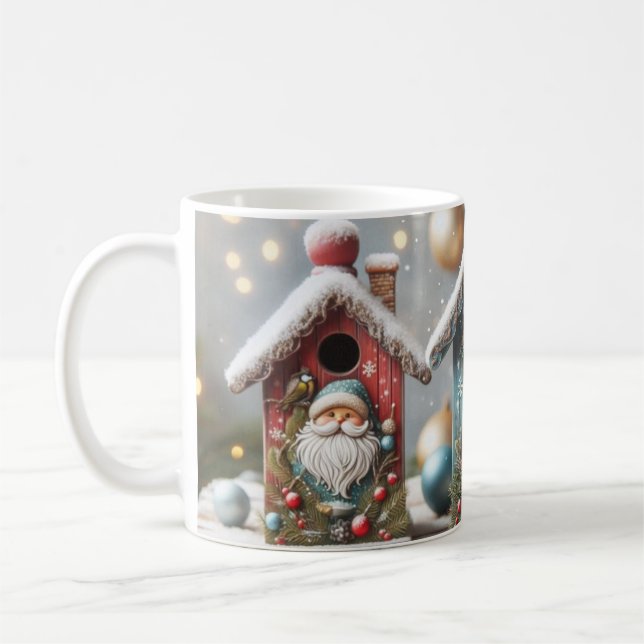 Weihnachtsbauten Weihnachtskaffee Tasse (Links)