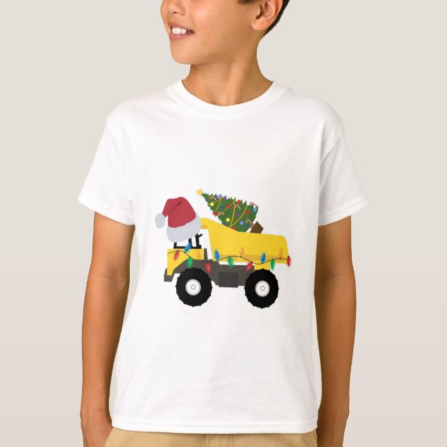 Weihnachtsbauwagen T-Shirt (Vorderseite)