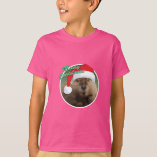 Weihnachtsbäver - Kids-T - Shirt