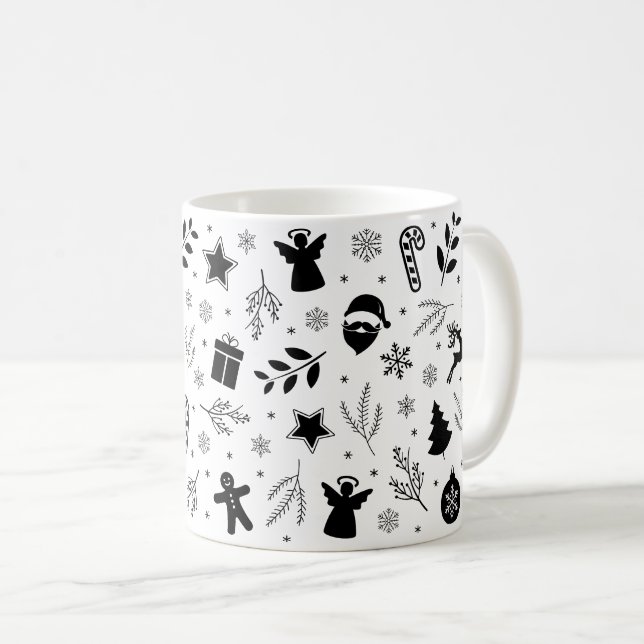 Weihnachtsbecher Kaffeetasse (VorderseiteRechts)