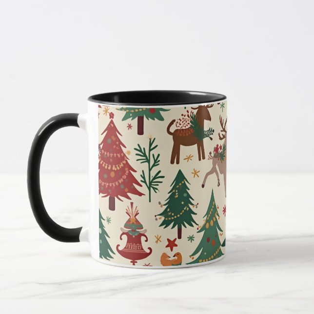 Weihnachtsbecher Tasse (Links)