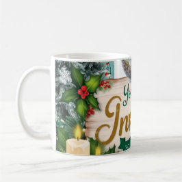 Weihnachtsbecher "You're Einladung" Kaffeetasse