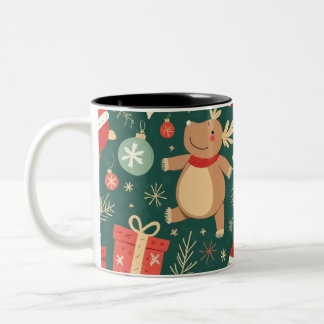 Weihnachtsbecher Zweifarbige Tasse