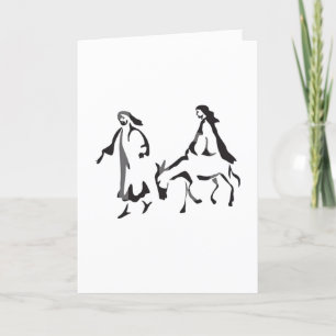 Weihnachtsbegriff Dankeskarte