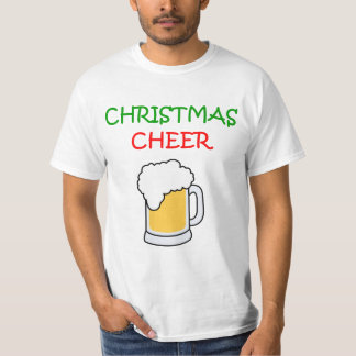 Weihnachtsbeifall mit einem Bier-Shirt T-Shirt
