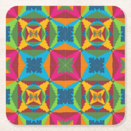 Weihnachtsbeifall Rechteckiger Pappuntersetzer