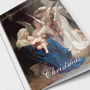 WeihnachtsBeileid kardiert , das an Sie 2 denkt Feiertagskarte