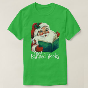 Weihnachtsbeläge verbotene Bücher T-Shirt