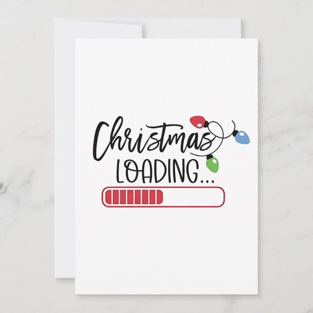 Weihnachtsbeleuchtung Ankündigung (Vorderseite)