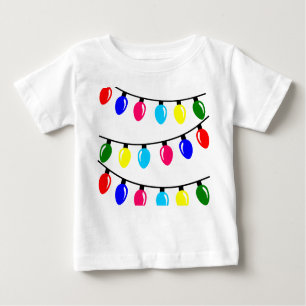 Weihnachtsbeleuchtung Baby T-shirt