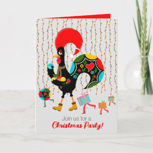 Weihnachtsbeleuchtung, Baubel, Geschenke und Raste Einladung