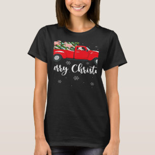 Weihnachtsbeleuchtung Baum Weihnachtsmann Fahrt Fl T-Shirt