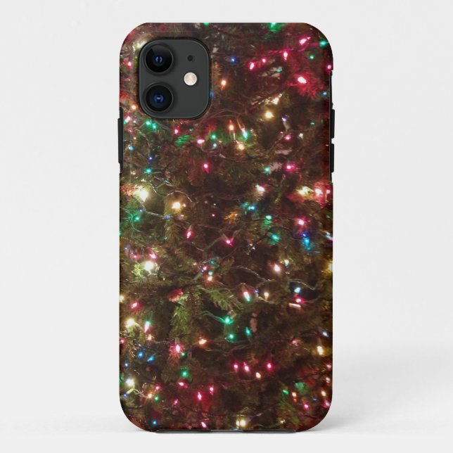 Weihnachtsbeleuchtung Case-Mate iPhone Hülle (Rückseite)