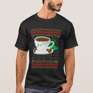 Weihnachtsbeleuchtung des Kaffees Ugi Sweater Styl T-Shirt