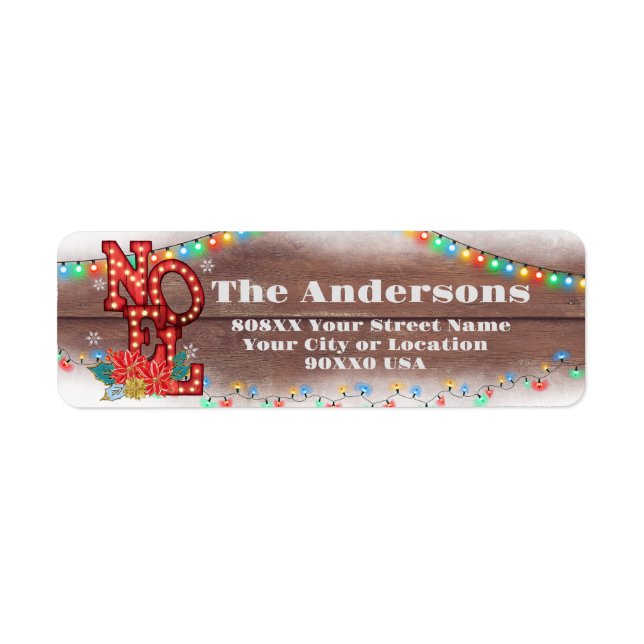 Weihnachtsbeleuchtung im Bauernhaus (Vorne)