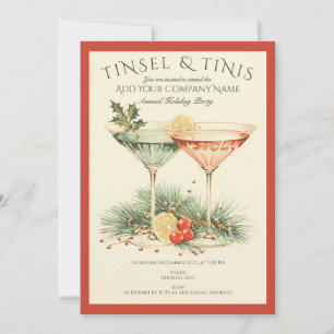 Weihnachtsbeleuchtung im Büro Einladung