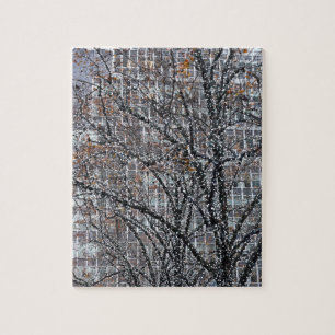 Weihnachtsbeleuchtung in Midtown East New York Cit Puzzle