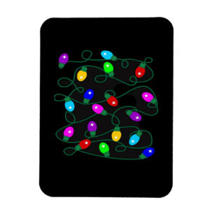 Weihnachtsbeleuchtung - Lasst uns die Lichter leuc Magnet
