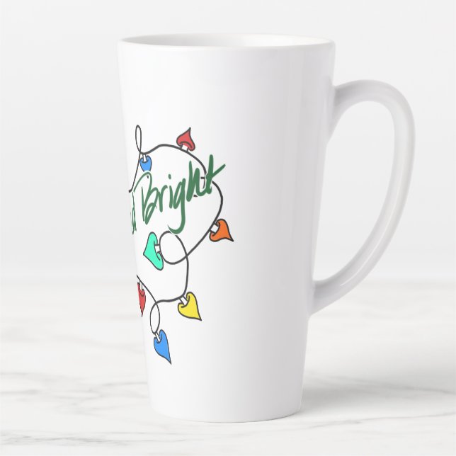 Weihnachtsbeleuchtung Milchtasse (Rechts)