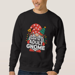 Weihnachtsbeleuchtung mit erwachsenem Gnom von San Sweatshirt