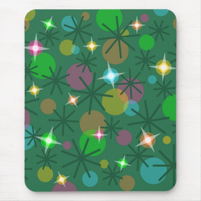 Weihnachtsbeleuchtung Mousepad (Vorne)