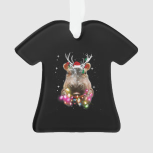 Weihnachtsbeleuchtung Nilpferd Fiona Hippopotamus  Ornament