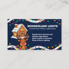 🎅🏼Weihnachtsbeleuchtung QR Vcard Visitenkarte