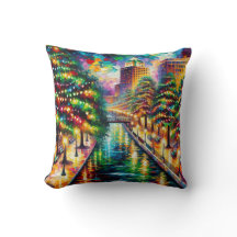 "Weihnachtsbeleuchtung: San Antonio Riverwalk"