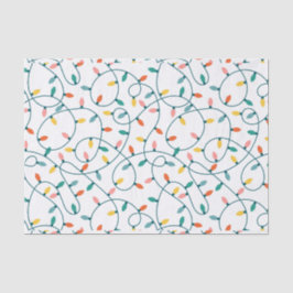 Weihnachtsbeleuchtung Seidenpapier