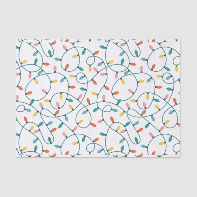 Weihnachtsbeleuchtung Seidenpapier (Vorderseite)