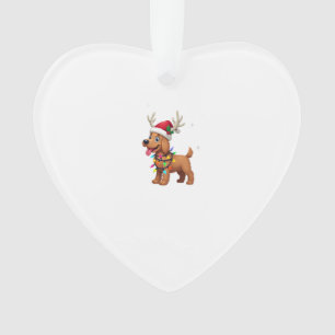 Weihnachtsbeleuchtung Soft Coated Wheaten Terrier Ornament