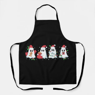 Weihnachtsbeleuchtung Süßer Geist Weihnachten Boo  Schürze