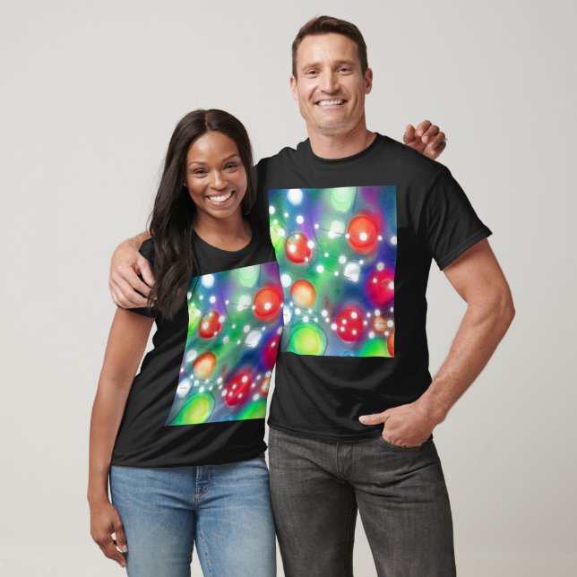 Weihnachtsbeleuchtung T-Shirt (Unisex)