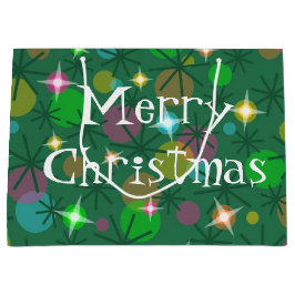 Weihnachtsbeleuchtung Text Geschenktüte groß