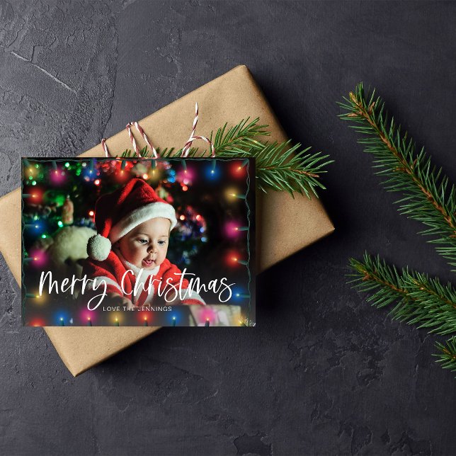 Weihnachtsbeleuchtung und Foto (Von Creator hochgeladen)