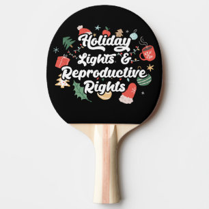 Weihnachtsbeleuchtung und Reproduktionsrechte III Tischtennis Schläger