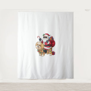 Weihnachtsbeleuchtung Weihnachtsfeiertag Chow Weih Wandteppich